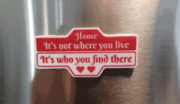 Street Sign - Custom Fridge Magnet
